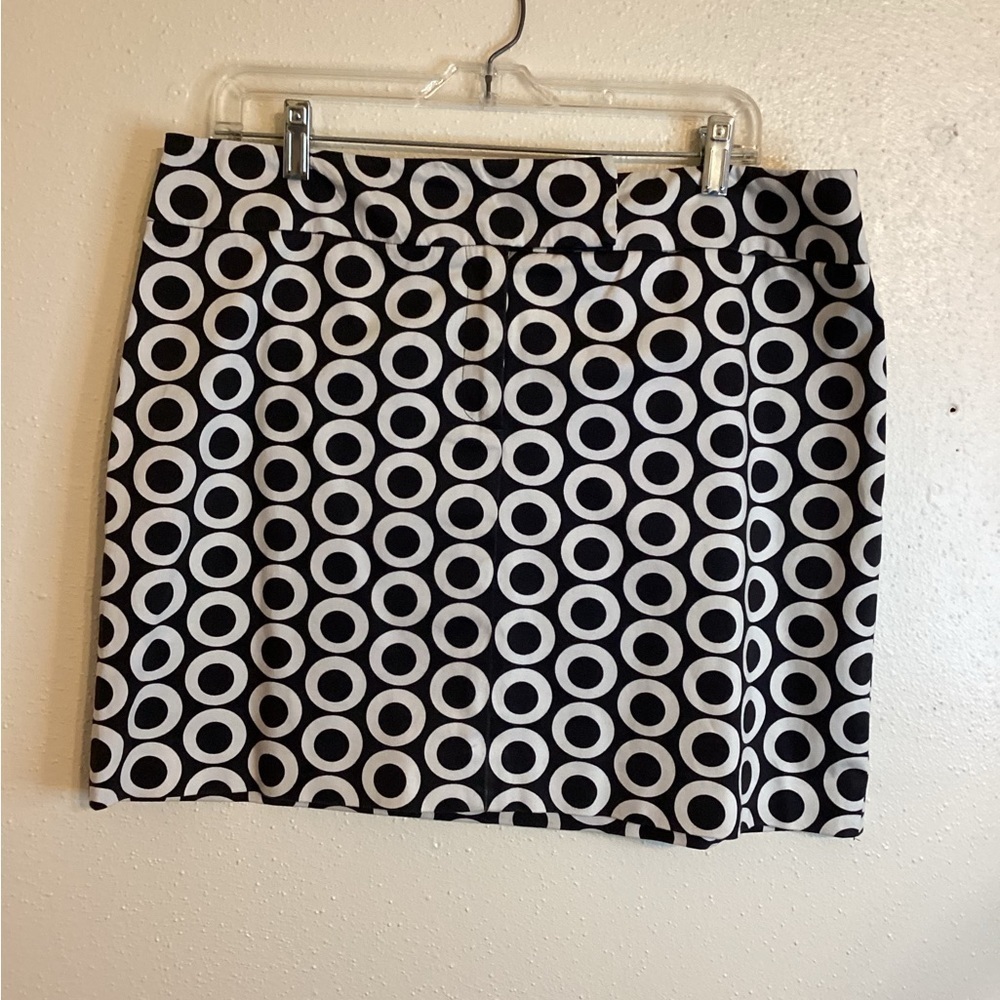 Inc  International Concepts Skirt Geometric Circle Size 14